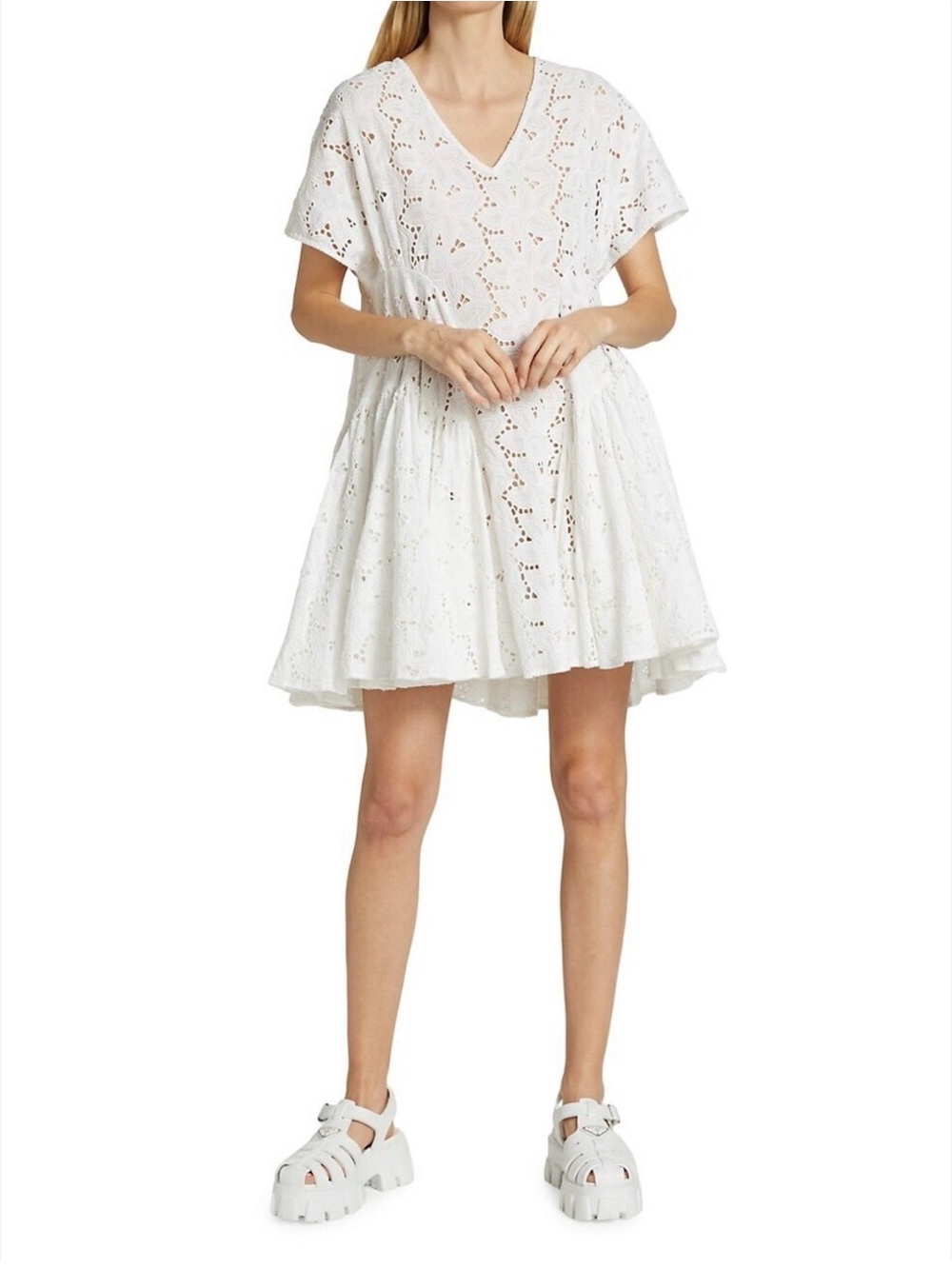 Merlette white dress small
